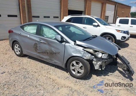 2015 Hyundai Elantra Se из США, поврежденный, VIN 5NPDH4AE1FH629029